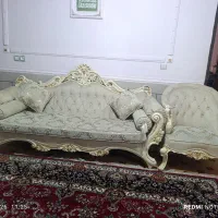 مبل سلطنتی جدید ۷ نفره با ناهار خوری ۸ نفره
