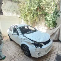 ساینا EX تصادفی مدل ۱۳۹۷ چپی روشن حرکت سفید