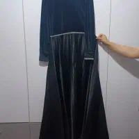 لباس مجلسی و اورال سبز شیک سایز ۵۰