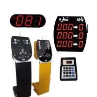 دستگاه نوبت دهی/فراخوان مشتری/پذیرش باجه مدل بانکی