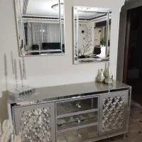 آیینه و کنسول  و میز تلویزیون