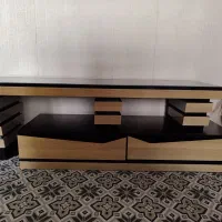 میز تلویزیون دو تکه و محکم