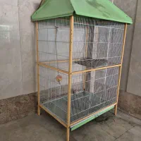 قفس خارجی بسیار بزرگ مناسب پانسیون حیوانات