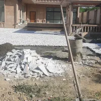 پیمانکاری و کف سابی/ اجرای لاشه سنگ/