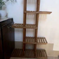 استند گل چوبی