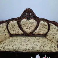 مبلمان ۷ نفره با بهترین چوب گردو