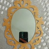 آینه دیواری چوبی