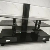 میز تلویزیون شیشه ای