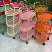 ترالی آسایشگاهی فلزی چرخدار