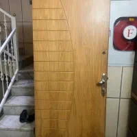 درب آپارتمانی چوبی دو لنگه