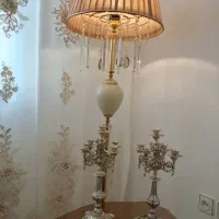 یک جفت شمعدان آلیاژ