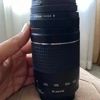 لنز کنون ۷۵-۳۰۰ تله