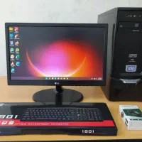 کامپیوتر پرقدرت i5 رم 8 هارد SSD مانیتور 19 LED