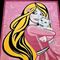 گلیم فرش عروسکی باربی