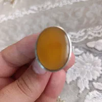 انگشتر عقیق عسکری امضا دار