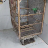 قفس بزرگ چوبی