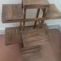 جاگلدانی چوبی