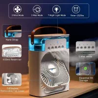 پنکه مه پاشsprayfan(تنوع بالا وانواع کولرآبی)ارسال