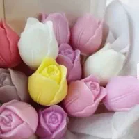 شمع های لاله و بابونه