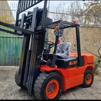 لیفتراک دیزل شارژی سانوارد سه لیور جک پالت دستی