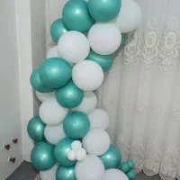 فروش بادکنک سبز کروم