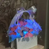 بوکت پروانه عروسک گل