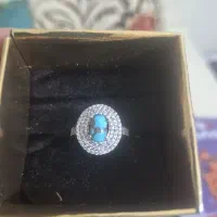انگشتر نقره فیروزه
