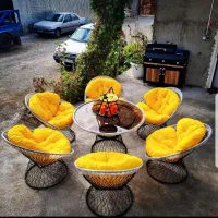 میز باغی صندلی باغی Bambo چهارنفره و شش نفره