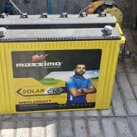 باتری برق خورشیدی خراب