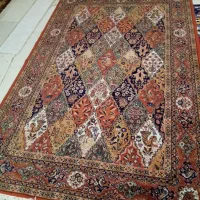 جفت قالیچه 4متری دوعددزیباوسالم درحدنو بدون پارگی