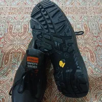 کفش کار ایمنی چرم سرپنجه دار