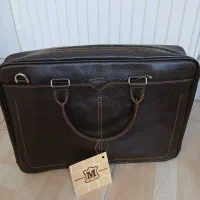 کیف اداری چرم طبیعی گاوی اصل۲عددکیف مهندسی
