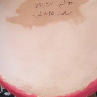 یک جفت تابلو سفالی دست ساز زیبا مال سال 91