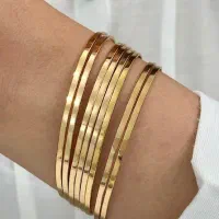النگو اینه ای طلا به قیمت بالای تابلو بدون اجرت
