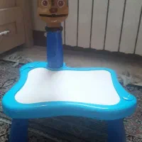 میزنقاشی پرژکتوردارطرح سگ نگهبان