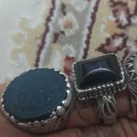۳ تا انگشتر نقره ۹۲۵
