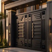 درب فلزی باغی 3 متری و 3.50 و 4 متری خونه و حیاط
