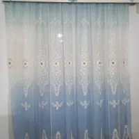 3 عدد پرده با کتیبه و میله