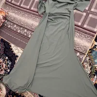 لباس مجلسی سبز سدری