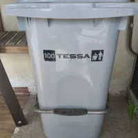 سطل آشغال چرخدار فروشگاهی