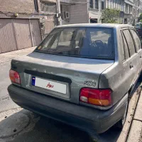 پراید GLXi مدل ۸۷ بدون رنگ شاسی سالم نوک مدادی