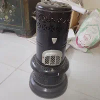 صندوق فلزی بزرگ قدیمی چراغ قدیمی