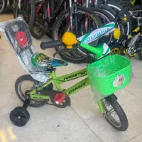 دوچرخه ۱۶صورتی اعلا و۱۲ ورق بزنید