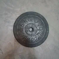وزنه ۵ کیلویی/ وزنه ۱۰ کیلویی مناسب دمبل و هالتر
