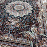 یک جفت فرش ۷۰۰ شانه سورمه ای
