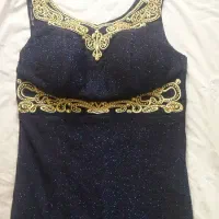 لباس لمه پشت بلند مجلسی