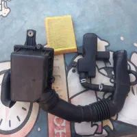 خرطومی هوا  و مخزن فیلتر پراید