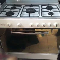 گاز ۵ شعله فردار با جوجه گردان