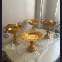 ظروف انتیک طلایی