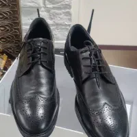 کفش چرم مردانه درجه یک برند پاییز